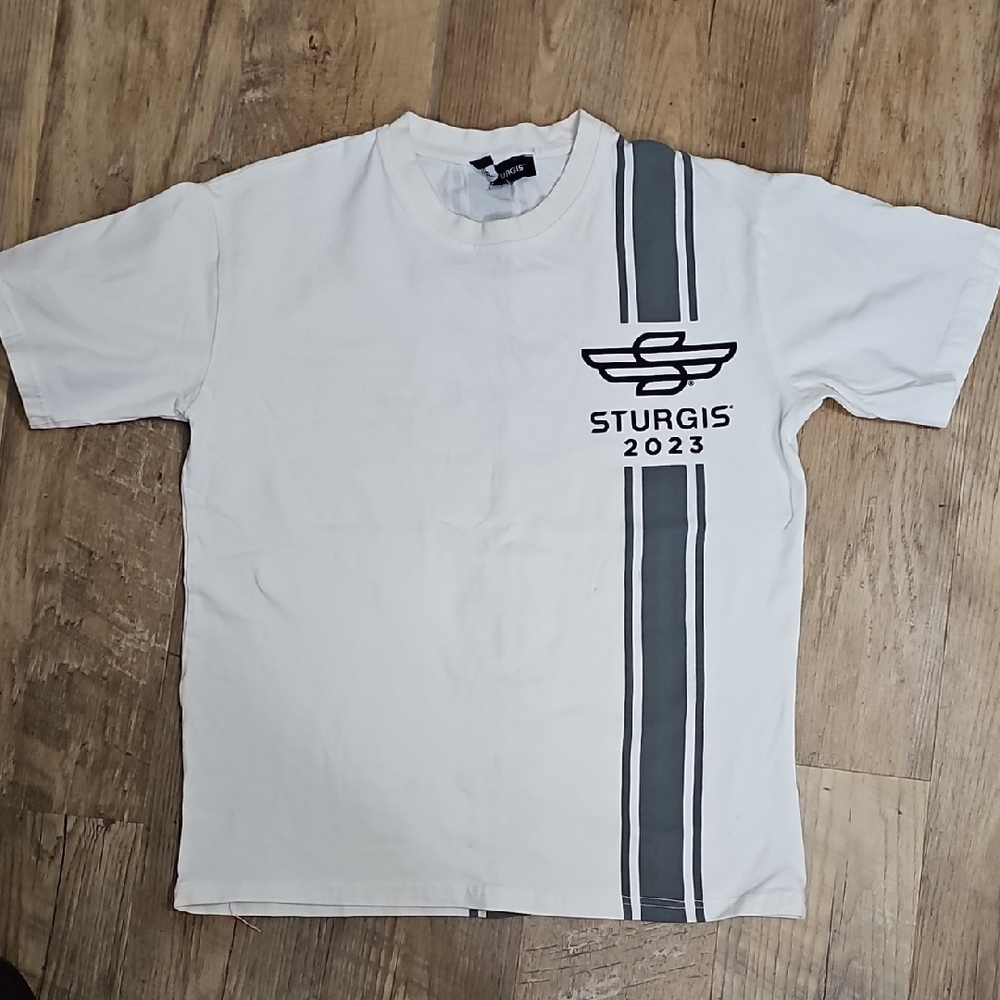 Classic White Sturgis 2023 Men's Tee